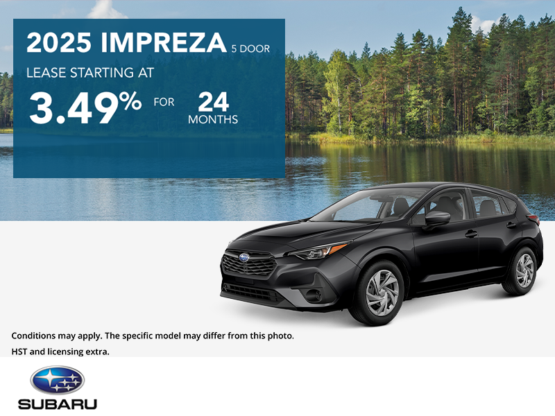 Get the 2025 Subaru Impreza Today!