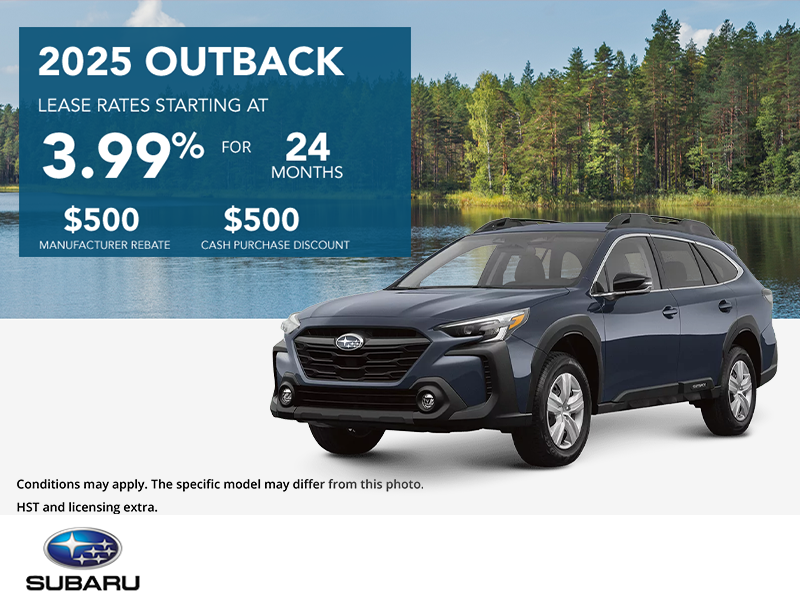 Get the 2025 Subaru Outback Today!