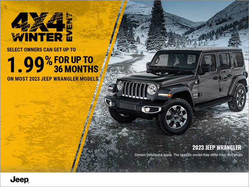 Get the 2023 Jeep Wrangler! | Summit Dodge in Fredericton