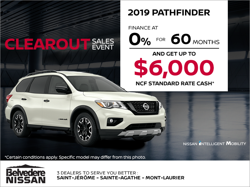 Get the 2019 Pathfinder today!