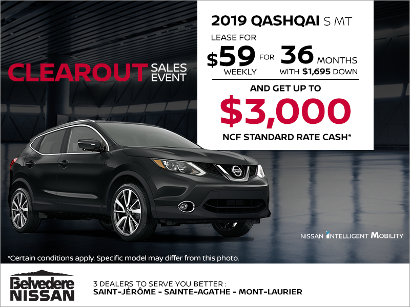 Get the 2019 Qashqai Today!