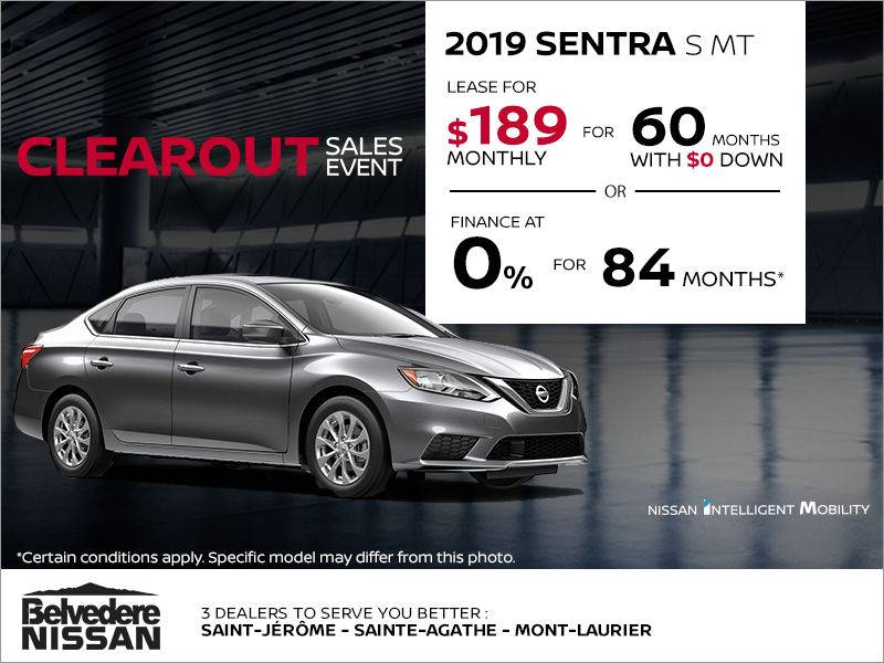 Get the 2019 Sentra today!