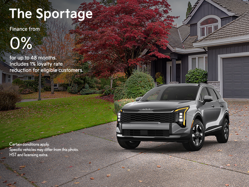 Get the 2026 Kia Sportage!