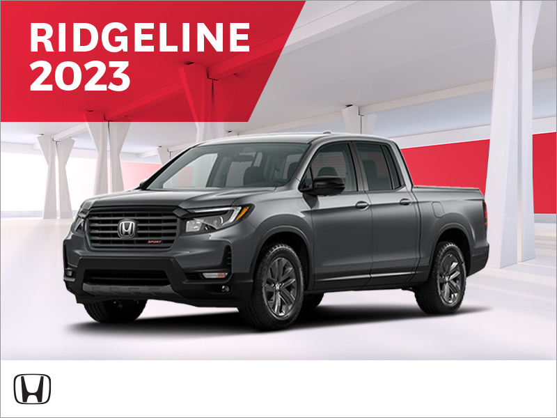 Obtenez le Honda Ridgeline 2023 !