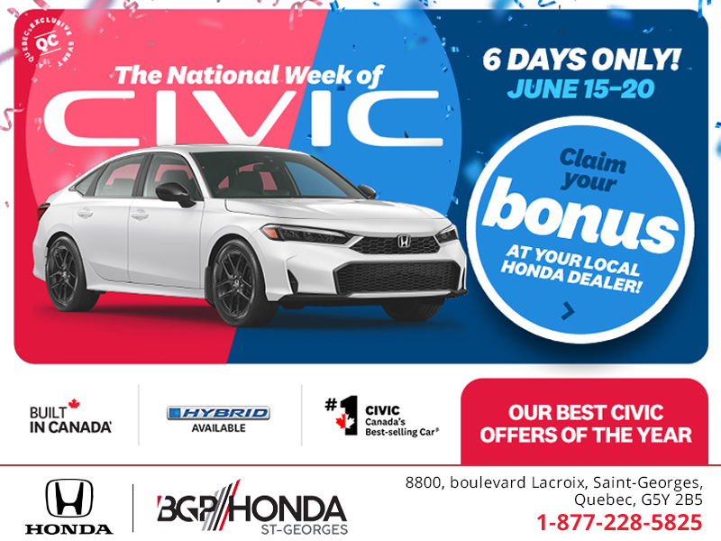 Honda Monthly Event!