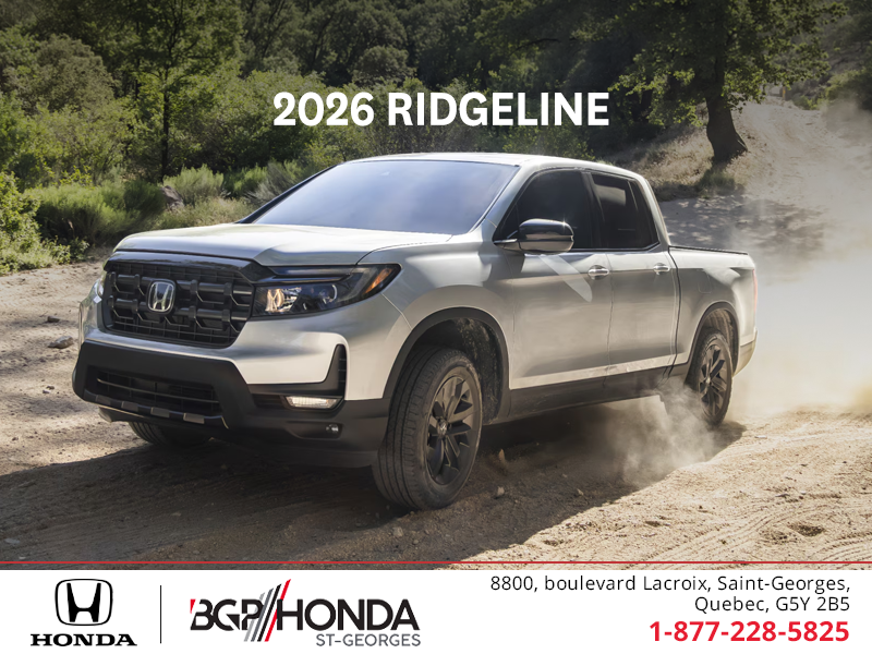2026 Honda Ridgeline