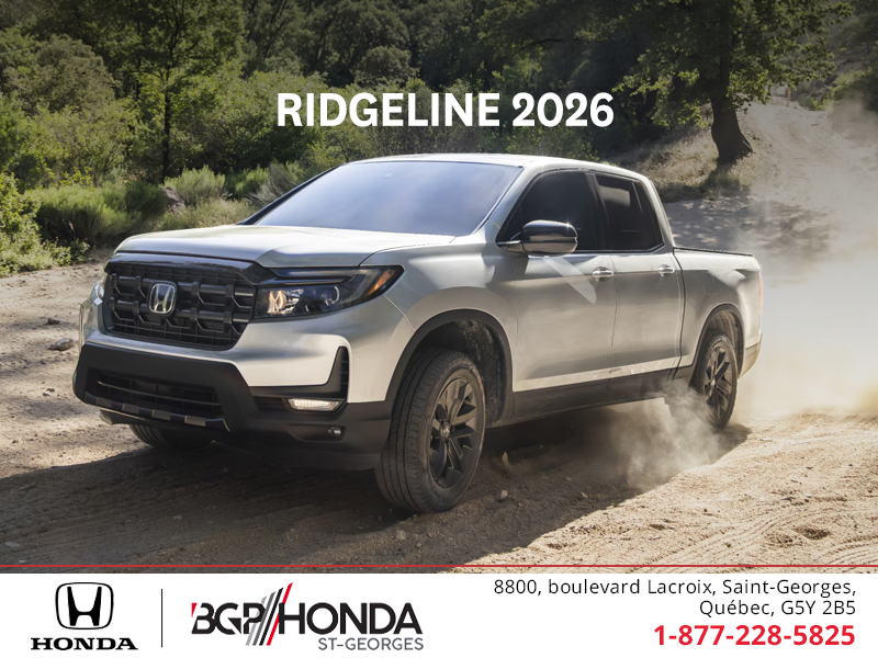 Honda Ridgeline 2026