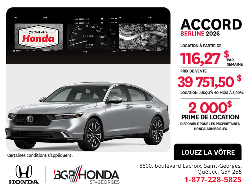 Honda Accord 2026