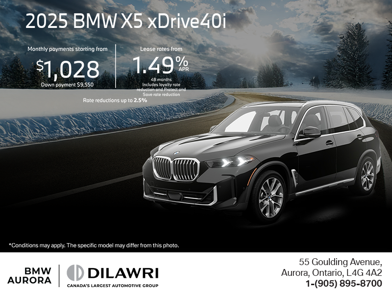 Get the 2025 BMW X5