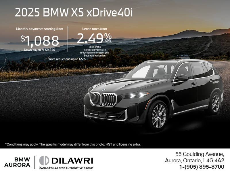 Get the 2025 BMW X5