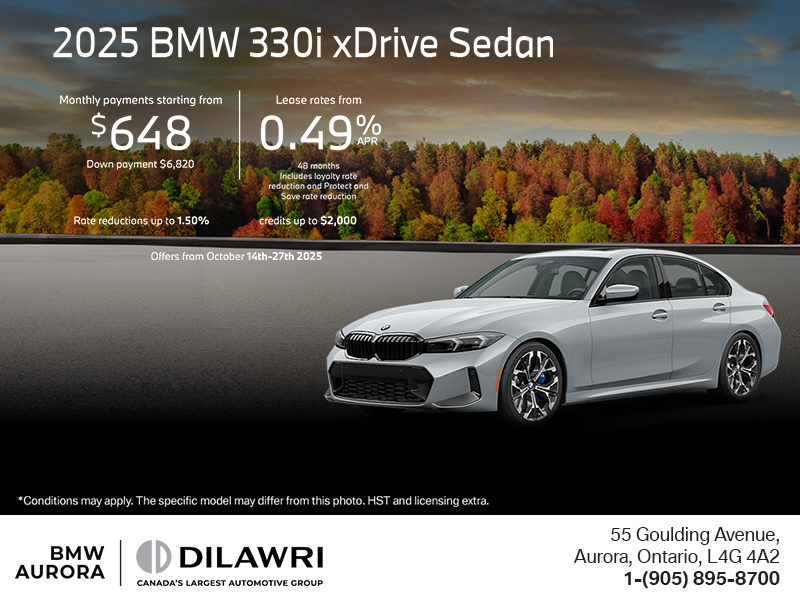 Get the 2025 BMW 3 Series Sedan