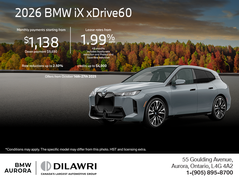Get the 2026 BMW iX