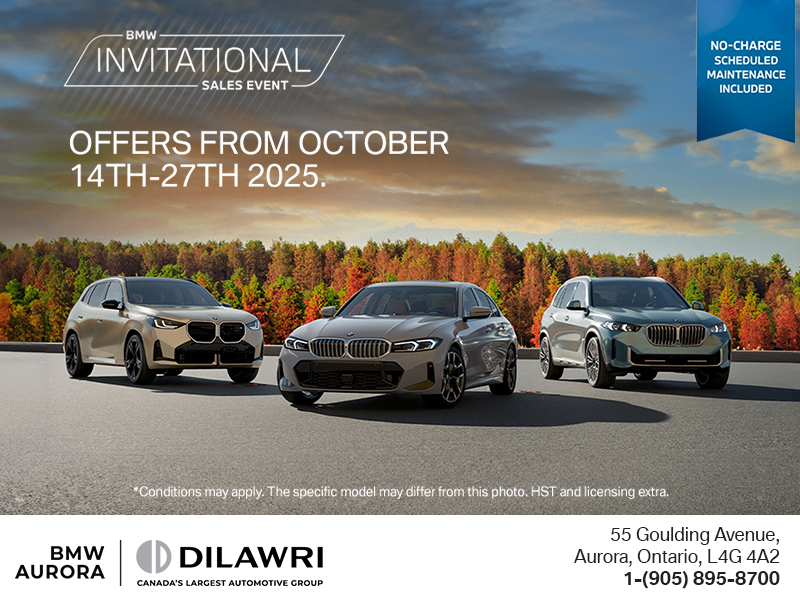 The BMW Monthly Sales Event