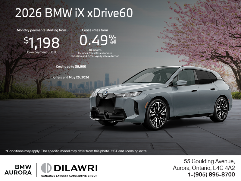 Get the 2026 BMW iX