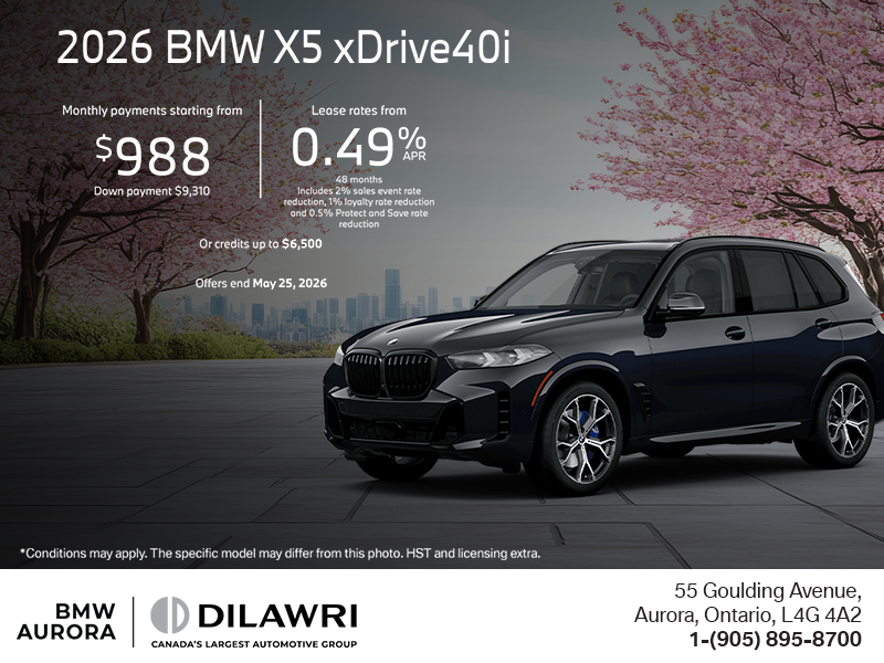 Get the 2026 BMW X5