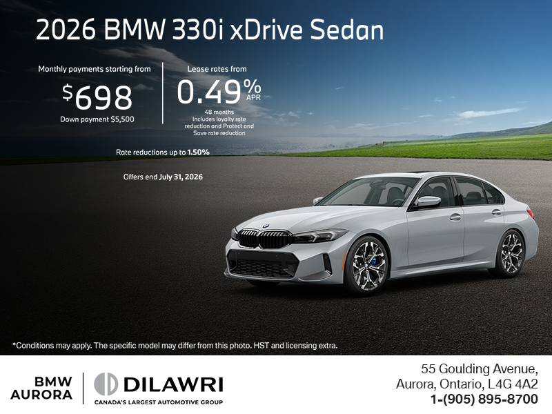 Get the 2026 BMW 3 Series Sedan