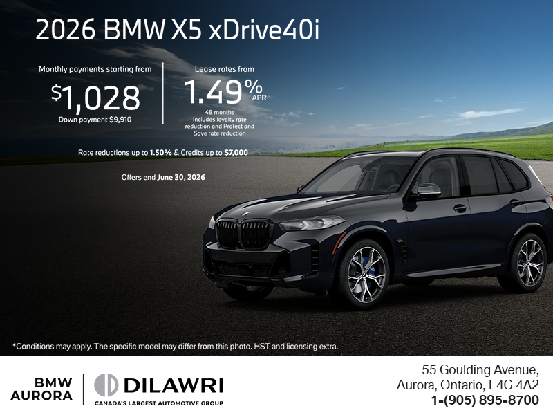 Get the 2026 BMW X5