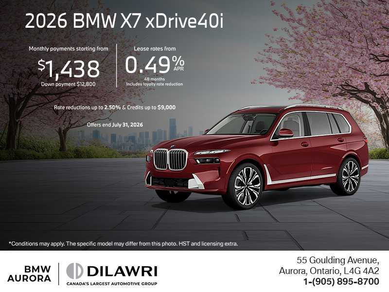 2026 BMW X7