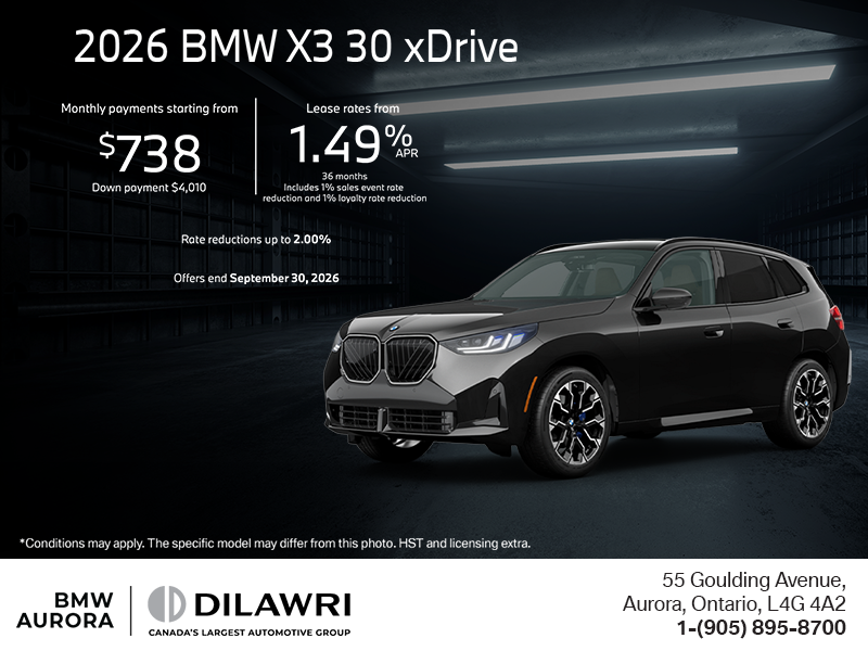 2026 BMW X3