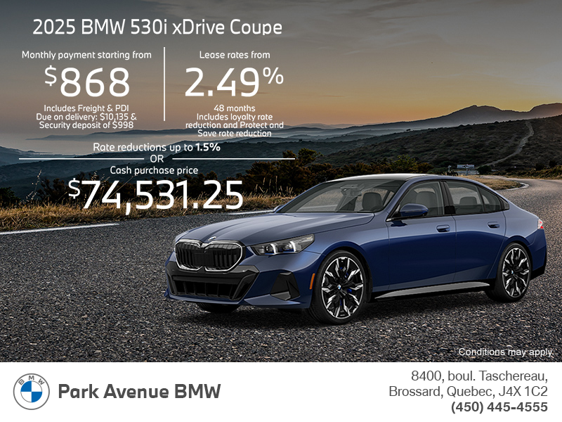 Get the 2025 BMW 5 Series Sedan