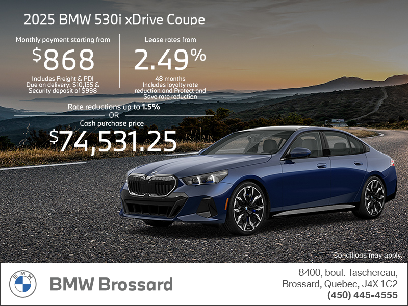 Get the 2025 BMW 5 Series Sedan