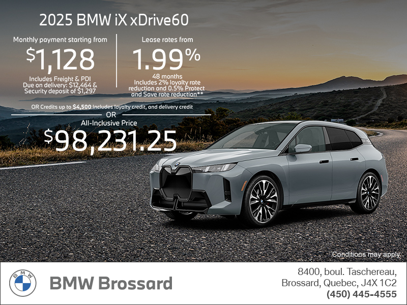 Get the 2026 BMW iX
