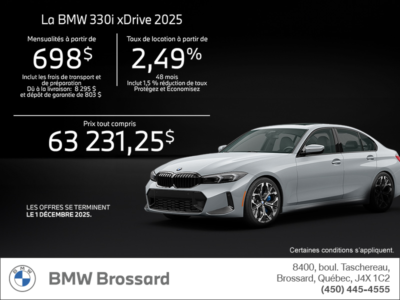 Procurez-vous le Bmw 3 Series Sedan 2026