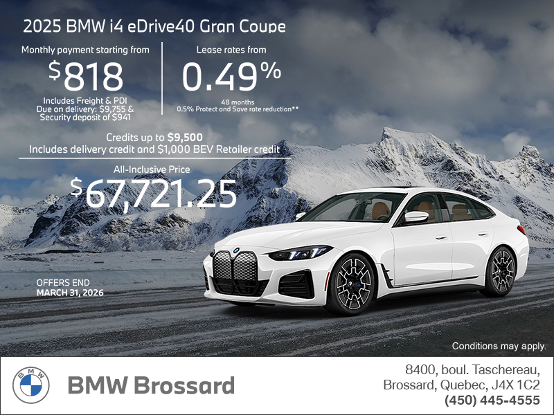 2025 BMW i4 eDrive40 Gran Coupé