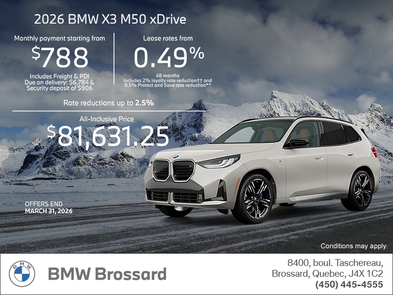 2026 BMW X3