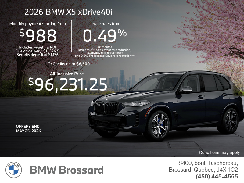 2026 BMW X5