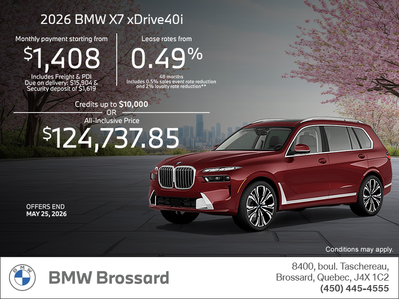 2026 BMW X7