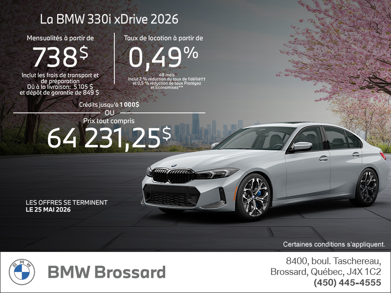 BMW 330i xDrive 2026