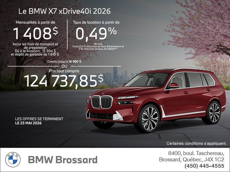 BMW X7 2026