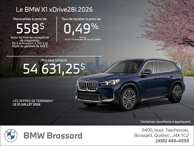 2026 BMW X1