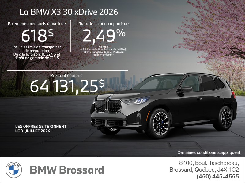 2026 BMW X3