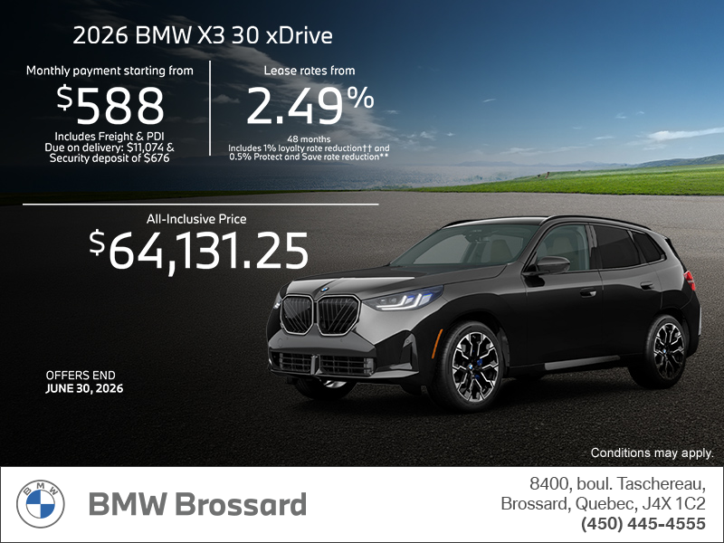 2026 BMW X3
