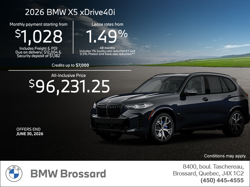 2026 BMW X5
