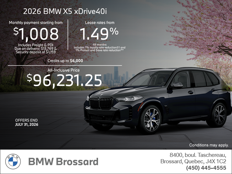 2026 BMW X5