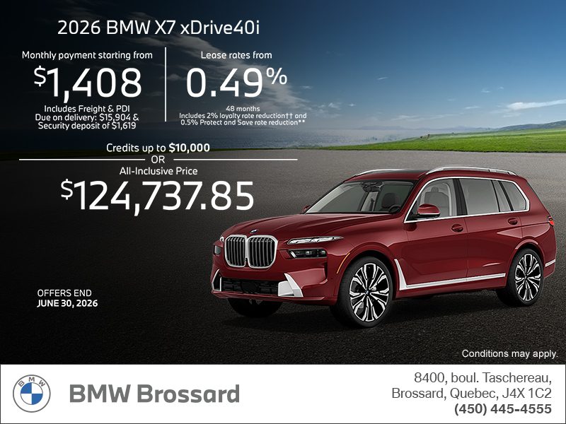 2026 BMW X7