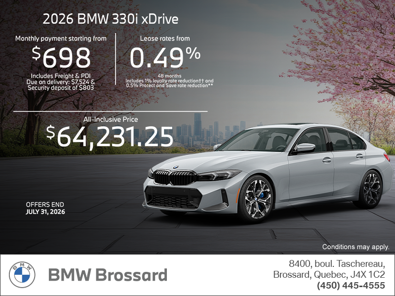 BMW 3 Series Sedan 2026