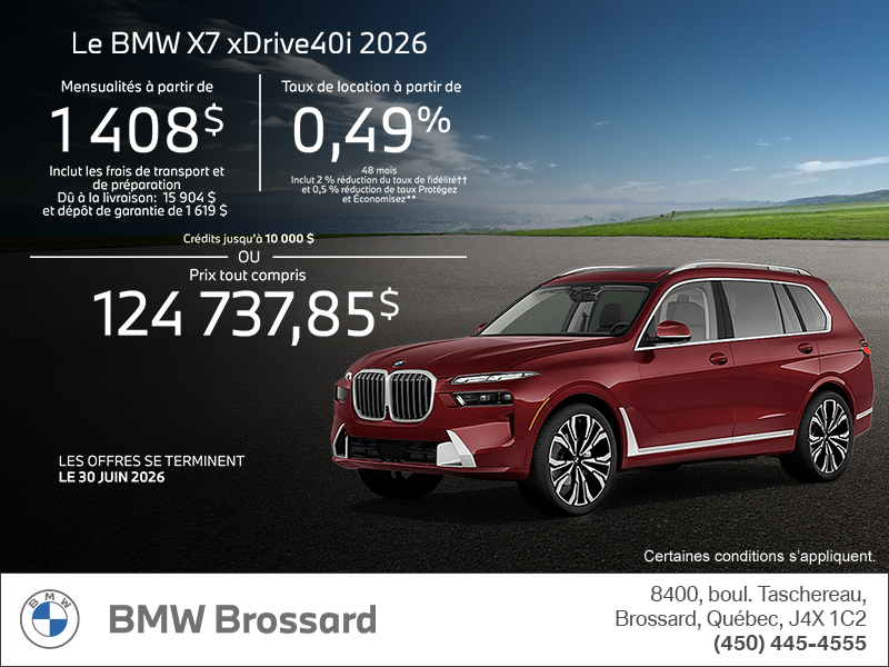 BMW X7 2026