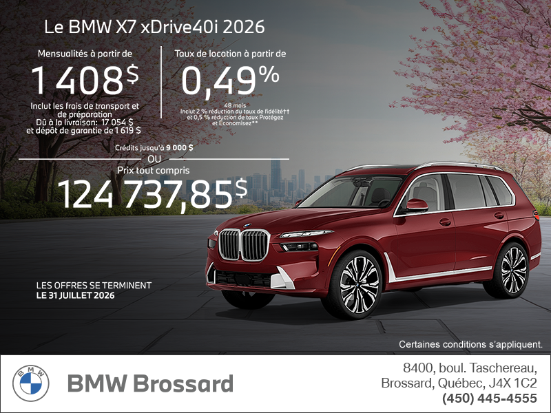 BMW X7 2026