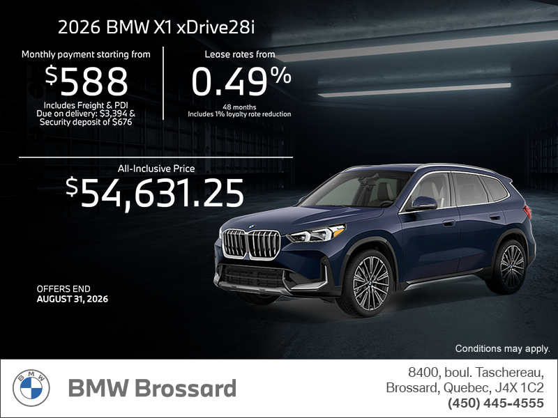 2026 BMW X1