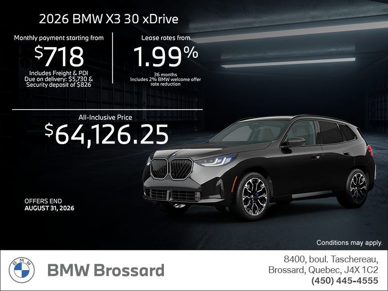 2026 BMW X3