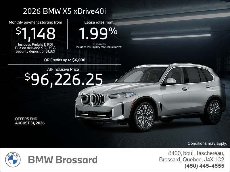 2026 BMW X5