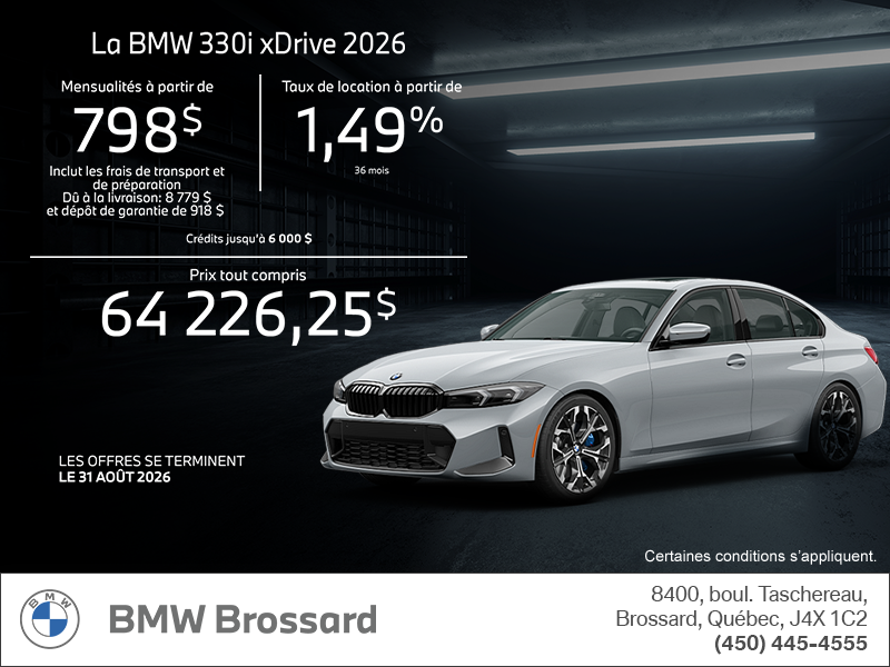BMW 3 Series Sedan 2026