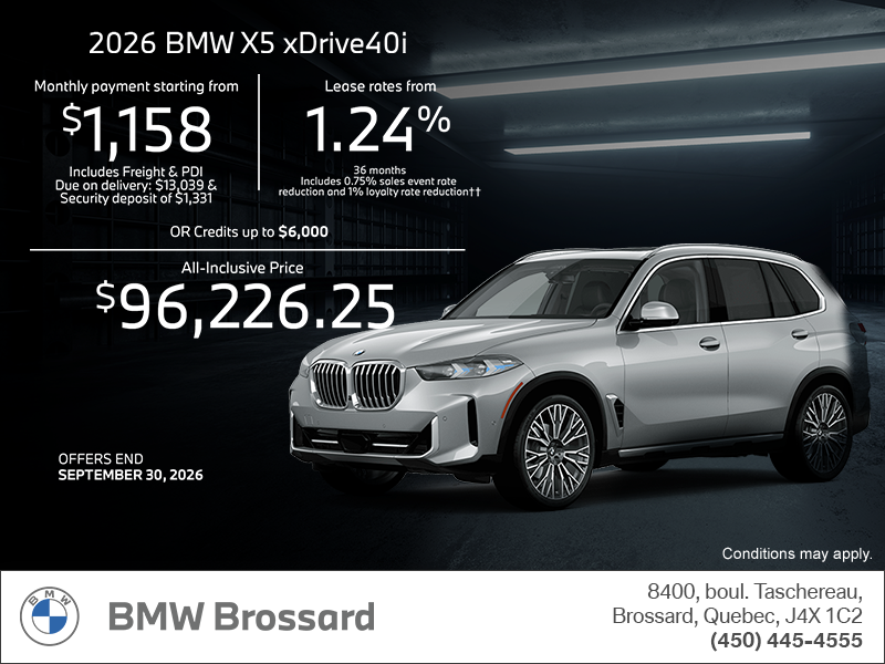 2026 BMW X5