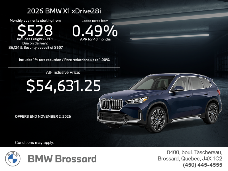 2026 BMW X1
