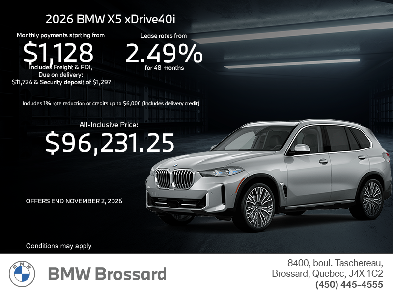 2026 BMW X5