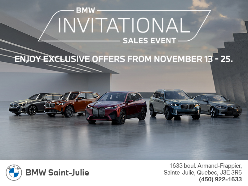 The BMW Monthly Sales Event